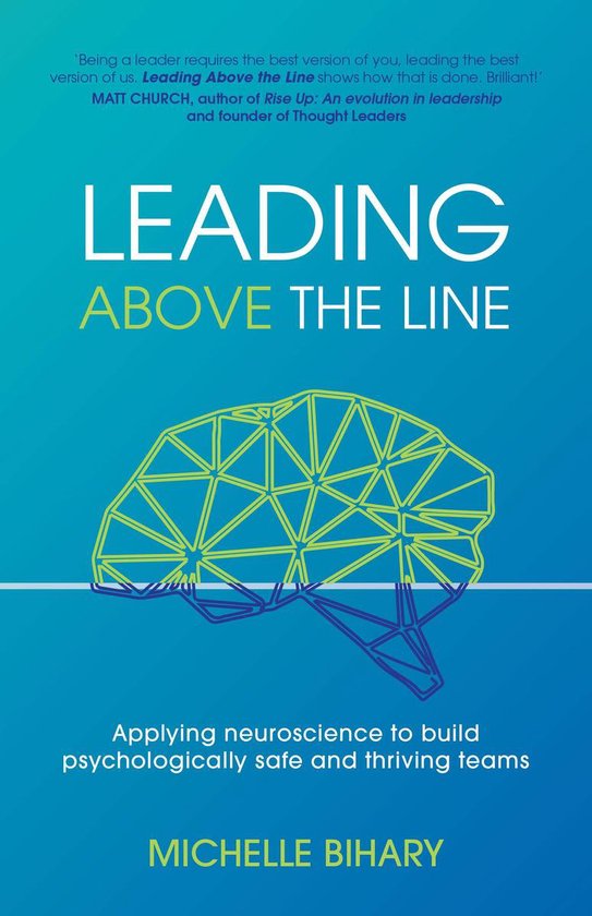 Leading Above the Line - cover