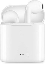 Draadloze Oordopjes Met Oplader - 5.0 Bluetooth - Case Wit - I7S - Bluetooth -Oortjes- Earpods - Geschikt voor alle smartphones Apple en Android