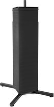 Luidspreker standaard / licht statief - Set van 2 - Vonyx DJP165 - witte en zwarte hoezen - Tassen