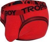 Andrew Christian Trophy Boy Score Brief Rood - MAAT XL - Heren Ondergoed - Slip voor Man - Mannen Slip