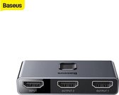 Baseus Matrix HDMI Splitter - HDMI Divider voor TV/Monitor Grijs