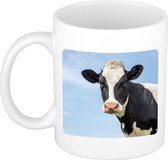 Dieren koe foto mok 300 ml - cadeau beker / mok koeien liefhebber
