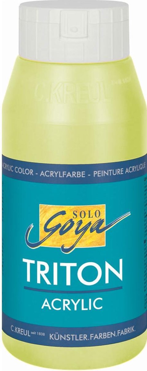 Solo Goya TRITON - Lichtgroen Acrylverf – 750ml