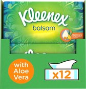 Kleenex tissues - Balsam - Voordeelverpakking - 12 x 64 stuks = 768 zakdoekjes