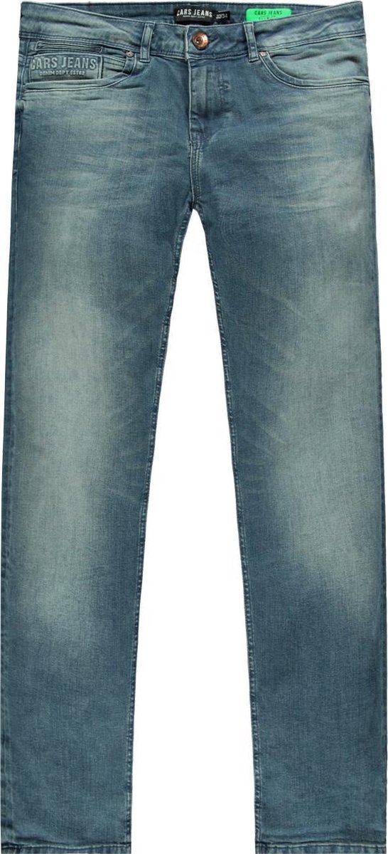 Cars Jeans - Heren Jeans - Slim Fit - Stretch - Lengte 34 - Blast - Lion Blue