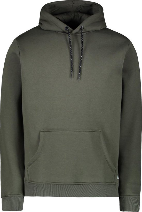 Cars Jeans Heren KIMAR HOOD SWEAT ARMY  - Maat M