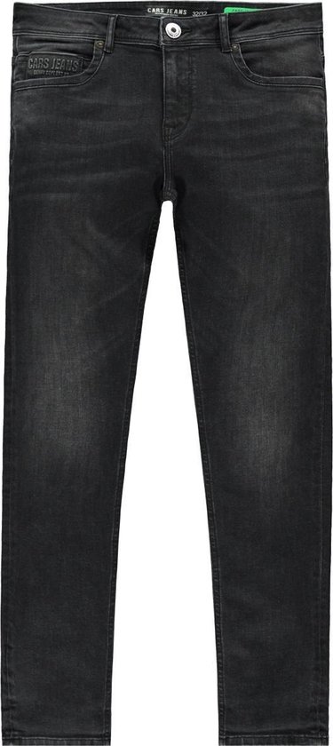 kalligrafie stropdas berekenen Cars Jeans Heren DOUGLAS DENIM Regular Fit BLACK USED - Maat 30/32 | bol.com
