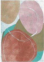 Schilderij Pastel Colors (125 x 85 x 4 cm)