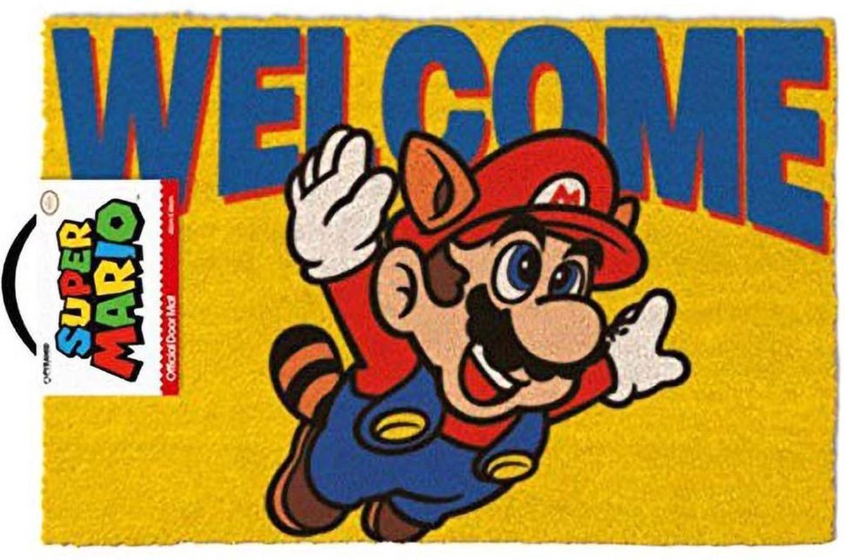 [Merchandise] Pyramid Int. Super Mario Deurmat Mario Welcome