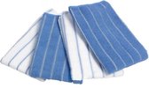Lifetime Clean Microvezeldoek 40 X 35 Cm Blauw/wit 4 Stuks