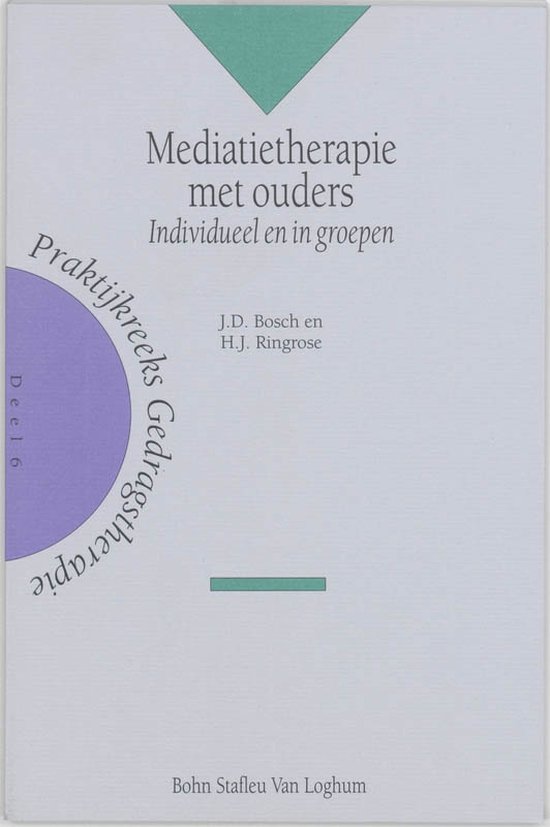 Cover van het boek 'Mediatietherapie met ouders / druk 1' van J.D. Bosch