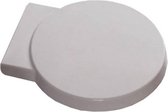 Saqu Rondo WC Bril - met Deksel - 49 cm - Wit - Toiletbril