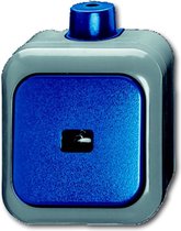 Busch-Jaeger Busch-duro 2000 WDI wip-impulsdrukker 1-polig maakcontact (NO), blauw