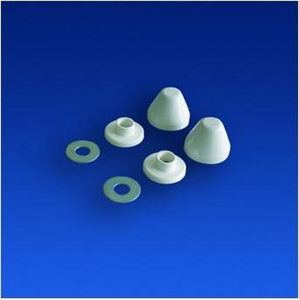 Plieger sierdoppenset compleet voor inbouwreservoir chroom 58A13810099