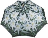 Mars & More Edelweiss - Paraplu - 105 cm - Groen/Wit