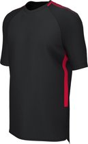 RugBee EDGE PRO TRAINING TEE BLACK/RED Small