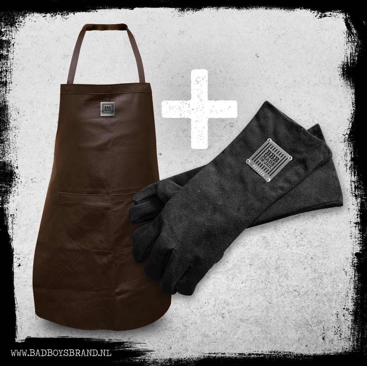 Tablier De Boucher En Cuir Véritable - Pour Cuisine, Barbecue, Forge - Taille Unique Réglable