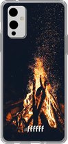 6F hoesje - geschikt voor OnePlus 9 -  Transparant TPU Case - Bonfire #ffffff