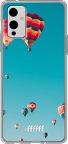 6F hoesje - geschikt voor OnePlus 9 -  Transparant TPU Case - Air Balloons #ffffff