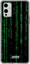 6F hoesje - geschikt voor OnePlus 9 -  Transparant TPU Case - Hacking The Matrix #ffffff