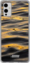6F hoesje - geschikt voor OnePlus 9 -  Transparant TPU Case - Water Waves #ffffff