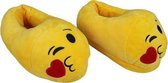Laag model emoji pantoffels - Geel - Maat 31 / 32