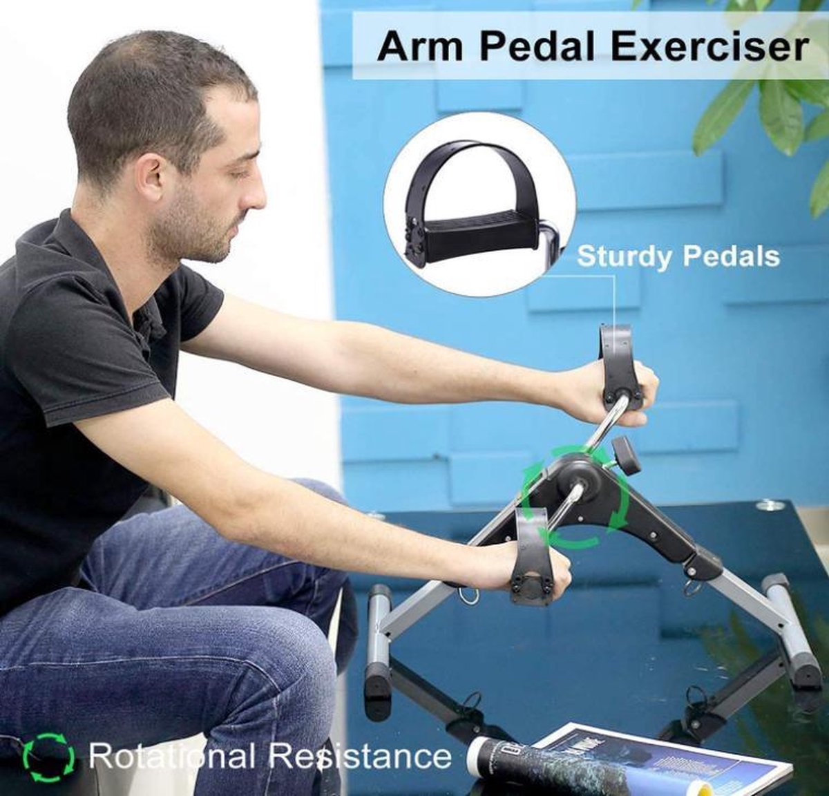 Mobiclinic® fitness, Pédalier, Pédales d'exercice, Mini vélo, Marque