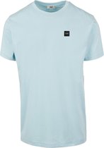 LXURY Élance Heren - Patch T-Shirt - Blauw - Maat XL