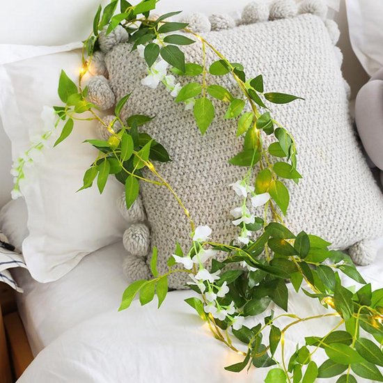 Glycine String Light Wit 2 mètres