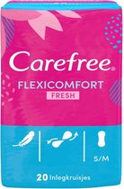 Carefree Flexicomfort Fresh Small / Medium 20 stuks