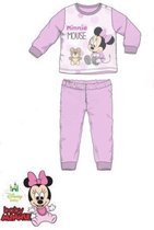 Disney Minnie Mouse pyjama - roze - maat 80 (18 maanden)