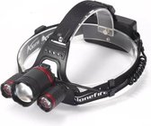 Alonefire hoofdlamp HP33 Cree XML T6 LED 2000 lumen - Zwart-Rood
