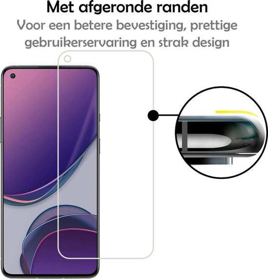 OnePlus 8T Screen Protector Protect Glas Tempered Glass - 3 Pièces
