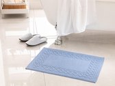 English Home Pure Basic Handdoek voor voeten - Blauw