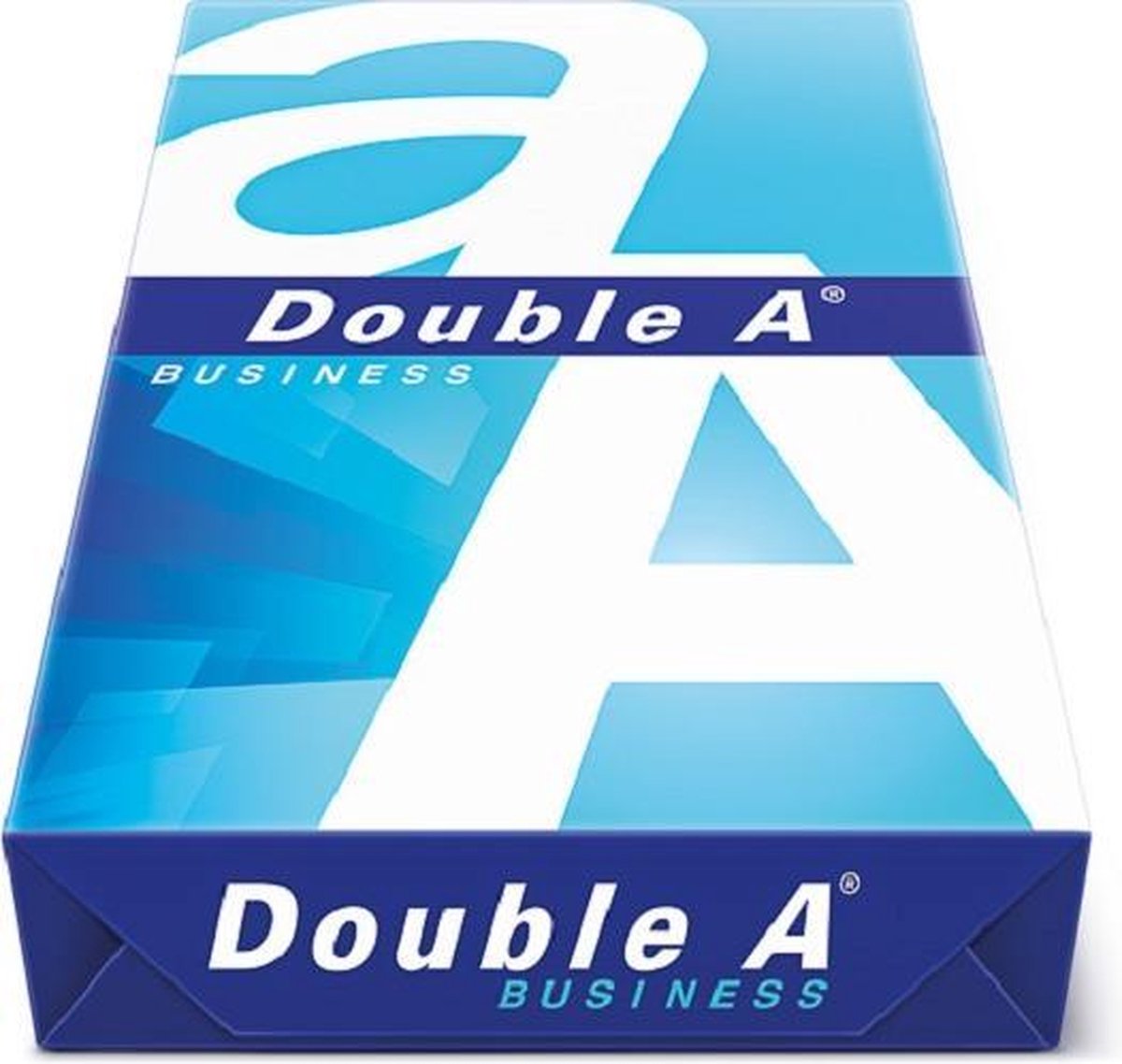 Doos 5 x 500 vel Double A Business A4 Papier 75gr. wit