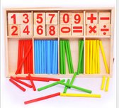calculatrice | speelgoed montessori | apprendre à compter | jouets éducatifs | calcul des bâtons |bâtons d'intelligence | Heureux