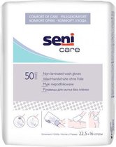 Washandjes wegwerp Seni Care 50 stuks