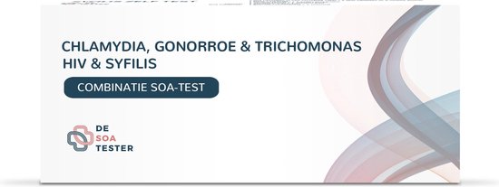 SOA Test - Chlamydia, Gonorroe, Trichomonas, HIV & Syfilis Test (Man)
