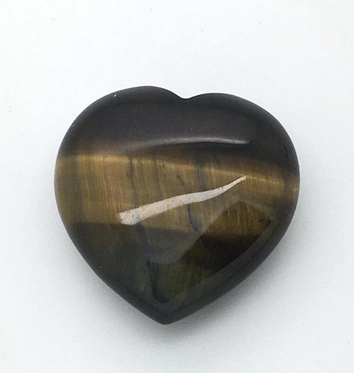 Valkenoog edelstenen hart kalmerende steen 3 cm