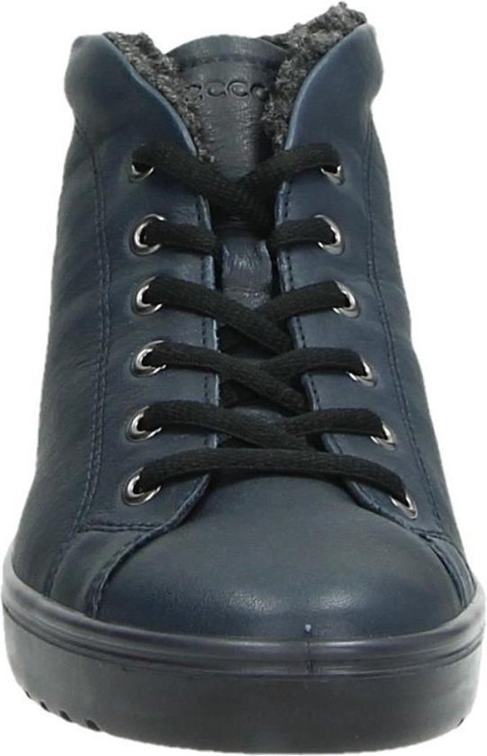 ECCO Fara dames veterboot - Blauw - Maat 42 | bol.com