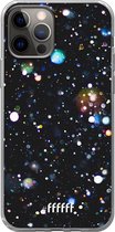 6F hoesje - geschikt voor iPhone 12 Pro - Transparant TPU Case - Galactic Bokeh #ffffff