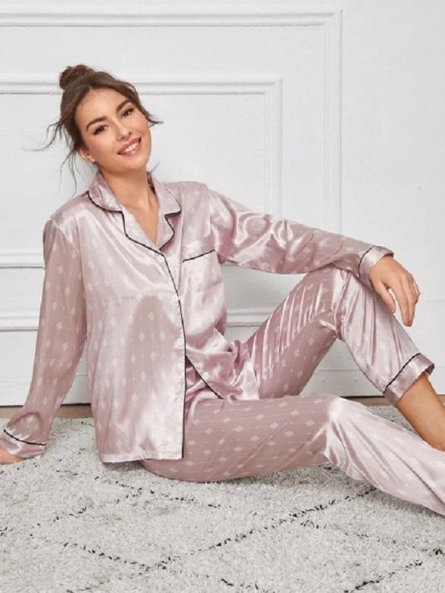 Kleding Meisjeskleding Pyjamas & Badjassen Pyjama Nachthemden en tops Vintage bloemen lange nachthemd California Dynasty zachte satijnen afwerking maat SM 