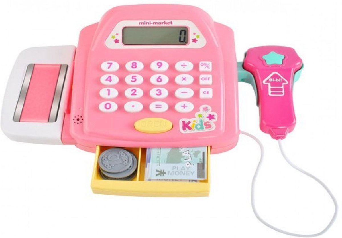 Kassa - Touchscreen en scanner - Speelgoed - speelgoed kassa - Kinder  speelgoed -... | bol.com