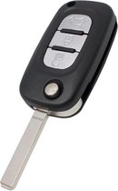 Autosleutel 3 knoppen klapsleutel VA2ERS8 geschikt voor Renault sleutel / Clio / Renault twingo / Ranult sleutel behuizing.
