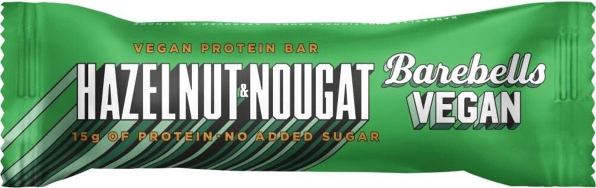 Goedkoopste Barebells Vegan Protein Bars - Proteïne Repen - Hazelnoot Nougat - 1 x 55 g