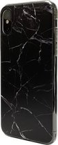 Trendy Fashion Cover Galaxy A10 Marble Black