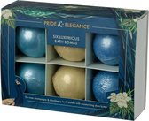 Bath Bombs - Set van 6 -Bruisballen voor in bad - met SHEA boter - Badbommen- Bad Bommen