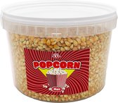 Popcornmais 1,5 KG in afsluitbaar emmertje - Mais voor popcorn