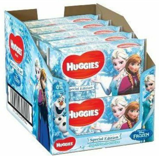 Huggies billendoekjes Disney Frozen 56 x 10 doekjes