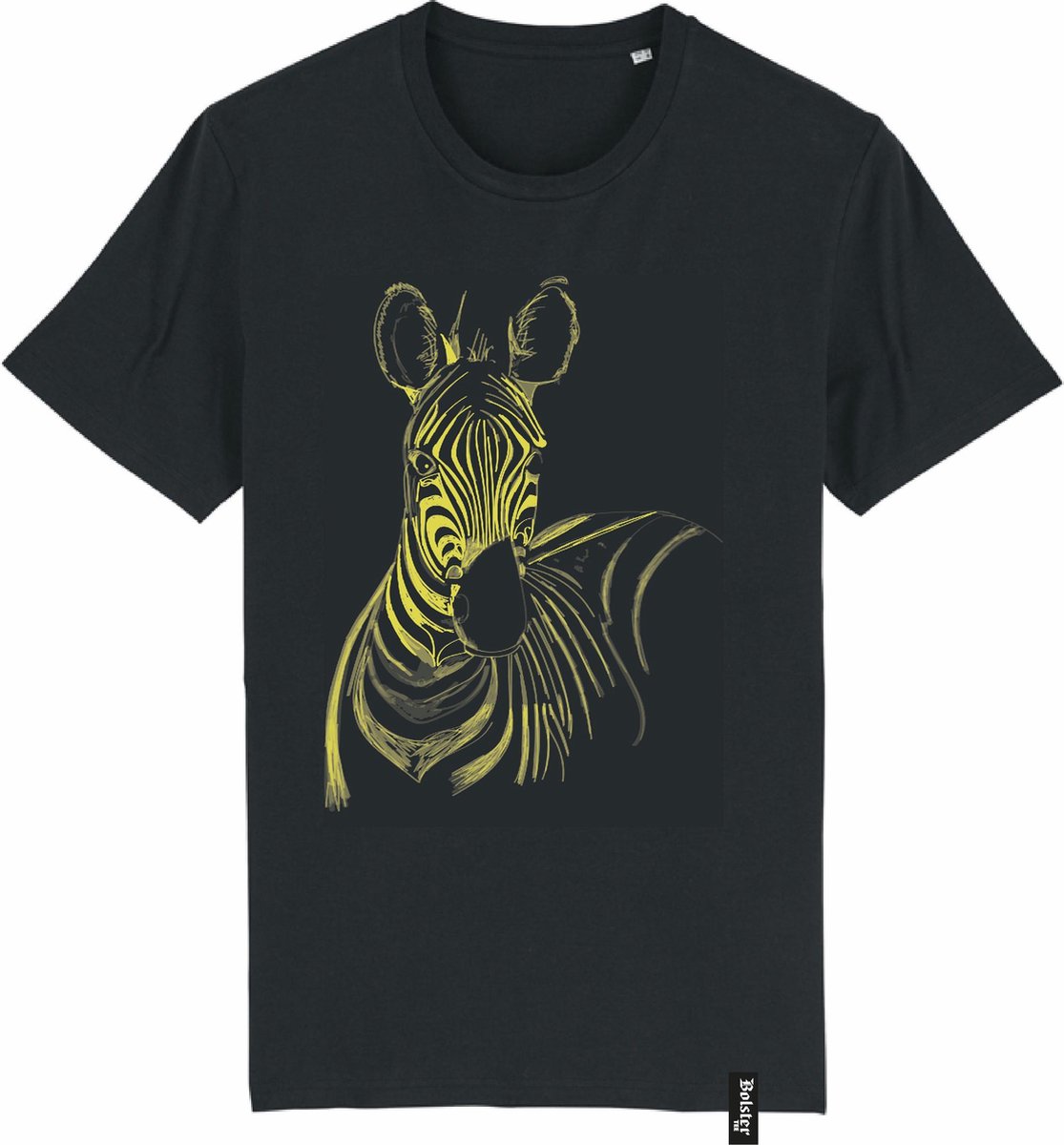 T-shirt | Bolster#0032 - Zebra| Maat: M